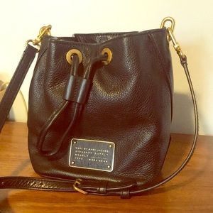 Marc by Marc Jacobs Leather Drawstring Crossbody
